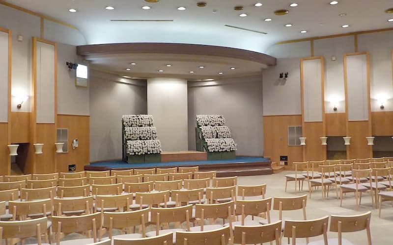 四日市市公営斎場「北大谷斎場」で葬儀
